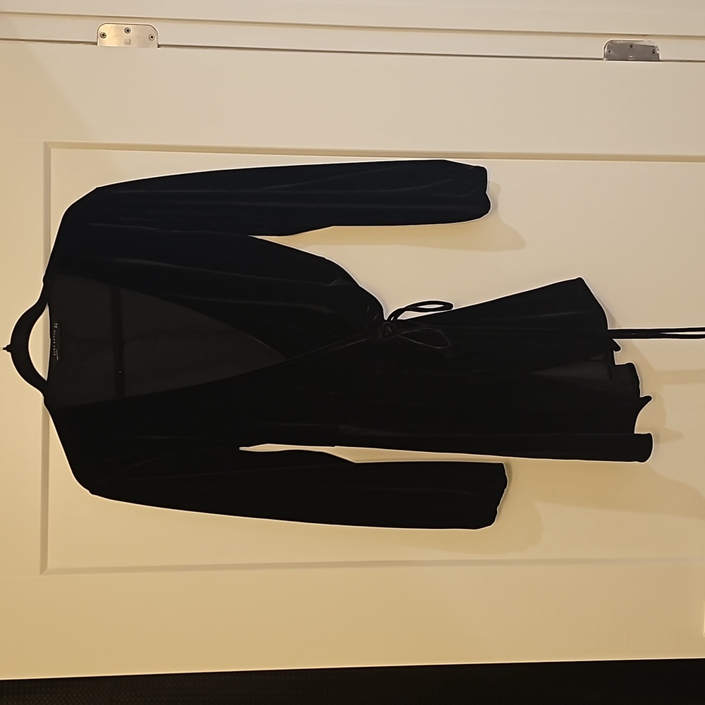 Black Velvet Zara Dress - M